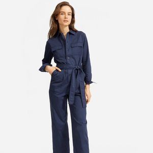 Everlane Modern Utility Jumpsuit Dark Indigo